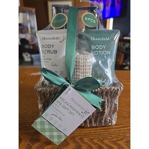 Bloomfield, Relax Moments, Spa Gift Set, 6 Piece, With Sea GrassBasket, Adult